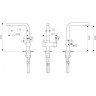 Комплект OMOIKIRI NAGANO LG + PURE DROP LITE 4178,8028
